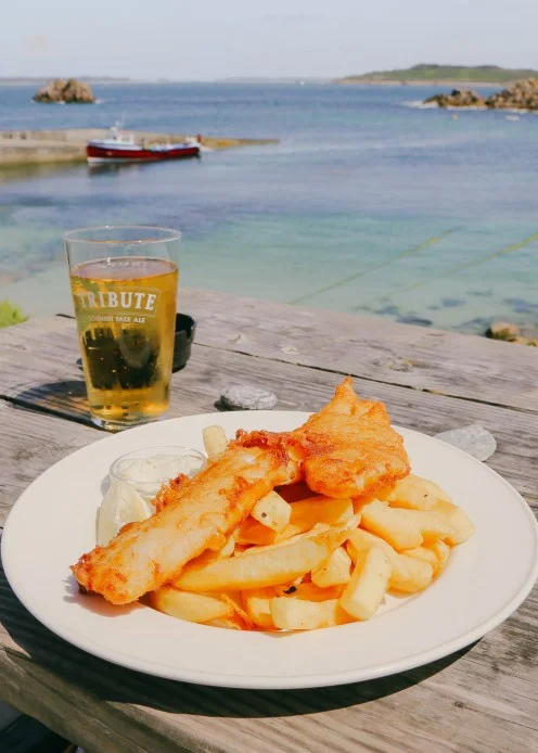 Best Things To Do In The Isles Of Scilly St Agnes Turks Head Pub Food