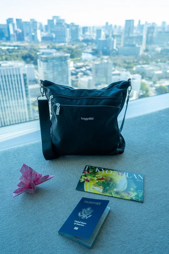 Baggallini Triple Zip Crossbody