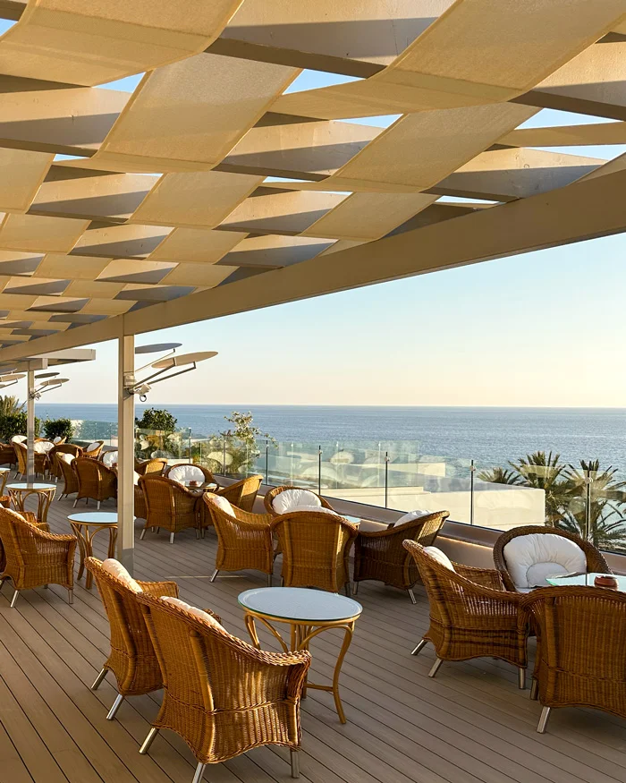 Asimina Suite's new rooftop bar is perfect for a sundowner