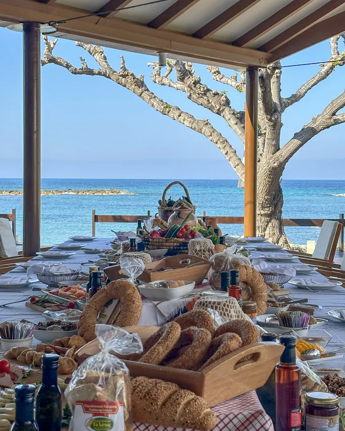 Breakfast with a view